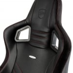 noblechairs EPIC Black/Red Геймърски стол от изкуствена кожа 100% Vegan