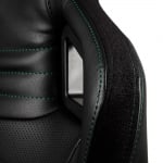 noblechairs EPIC Black/Green Геймърски стол от изкуствена кожа 100% Vegan