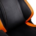 noblechairs EPIC PENTA Sports Edition Black/Orange Геймърски стол от изкуствена кожа 100% Vegan