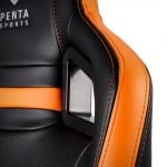 noblechairs EPIC PENTA Sports Edition Black/Orange Геймърски стол от изкуствена кожа 100% Vegan