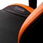 noblechairs EPIC PENTA Sports Edition Black/Orange Геймърски стол от изкуствена кожа 100% Vegan