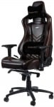 noblechairs EPIC Brown/Beige Геймърски стол от естествена кожа