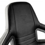 noblechairs EPIC Black/White/Red Геймърски стол от естествена кожа