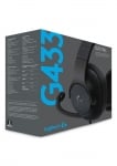 Logitech G433 Black 7.1 DTS Surround Sound Геймърски слушалки с микрофон