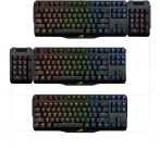 ASUS ROG Claymore RGB Геймърска механична клавиатура с Cherry MX Brown суичове