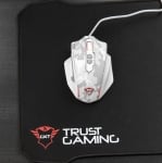 Trust GXT 155W White Camouflage Геймърскa оптична мишка с тежести