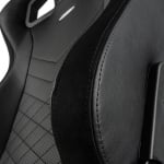 noblechairs EPIC Black Геймърски стол от изкуствена кожа 100% Vegan