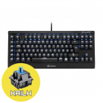 Sharkoon Skiller MECH SGK2 Геймърска механична клавиатура с Kailh Blue суичове