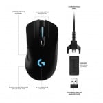 Logitech G703 Lightspeed безжична Геймърска оптична мишка