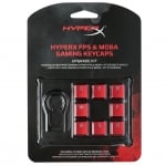 Kingston HyperX FPS & MOBA Upgrade Kit Red Комплект капачки за механични клавиатури