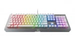 Razer BlackWidow X Chroma Mercury Edition Геймърска механична клавиатура със зелени Razer суичове