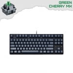 Cooler Master MasterKeys S Green Геймърска механична клавиатура с Cherry MX Green суичове