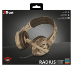 Trust GXT 310D RADIUS Desert Camo Геймърски слушалки с микрофон