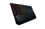 Razer BlackWidow Tournament Edition Chroma V2 Геймърска механична клавиатура със зелени Razer суичове