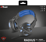 Trust GXT 350 RADIUS 7.1 Геймърски слушалки с микрофон