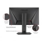 ASUS MG248QR 24", 1ms, 144 Hz, 1080p, Геймърски монитор за компютър