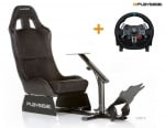 Playseat Evolution Alcantara и Logitech Driving Force G29 Комплект за симулатори от стол, волан и педали