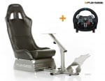 Playseat Evolution Black и Logitech Driving Force G29 Комплект за симулатори от стол, волан и педали