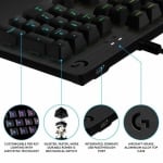 Logitech G513 Carbon RGB Геймърска механична клавиатура с Romer-G суичове