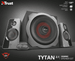 Trust GXT 38 Tytan 2.1 Ultimate Bass Геймърска аудио система