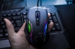 Roccat Kone Aimo Black Геймърска оптична мишка с RGB подсветка