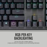 Cooler Master CK550 RGB Геймърска механична клавиатура с Gateron Brown суичове