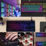 Cooler Master MasterKeys Pro S Red RGB Геймърска механична клавиатура с Cherry MX Red суичве