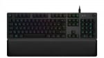 Logitech G513 Carbon RGB Геймърска механична клавиатура с Romer-G Linear суичове