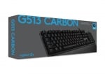 Logitech G513 Carbon RGB Геймърска механична клавиатура с Romer-G Linear суичове