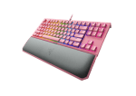 Razer BlackWidow Tournament Edition Chroma V2 Quartz Edition Геймърска механична клавиатура със зелени Razer суичове