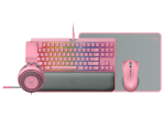 Razer BlackWidow Tournament Edition Chroma V2 Quartz Edition Геймърска механична клавиатура със зелени Razer суичове