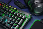 Razer BlackWidow Elite Chroma Геймърска механична клавиатура с Razer Green суичове