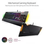 ASUS ROG Strix Flare Call of Duty - Black Ops 4 Edition Геймърска механична клавиатура с Cherry MX Brown суичове