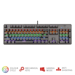 Trust GXT 865 Asta Геймърска механична клавиатура с GXT Red суичове