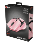 Trust GXT 101P Gav Pink Геймърска оптична мишка