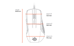 SteelSeries Rival 710 Геймърска оптична мишка с OLED дисплей