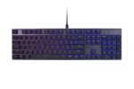 Cooler Master SK650 Геймърска механична клавиатура с Cherry MX Low Profile Red суичове