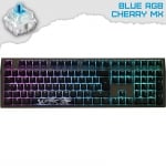 Ducky Shine 7 Gunmetal Grey Геймърска механична клавиатура с Cherry MX Blue суичове