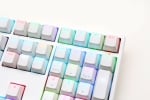 Ducky One White RGB Геймърска механична клавиатура с Cherry MX Speed Silver суичове