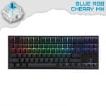 Ducky One 2 TKL RGB Геймърска механична клавиатура с Cherry MX Blue суичове