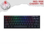 Ducky One 2 Mini v2 RGB Геймърска механична клавиатура с Cherry MX Red суичове