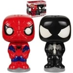 Funko POP! Home: Spider-man & Black suit Spider-man Salt N Pepper Shakers комплект солници