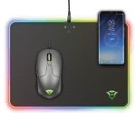 Trust GXT 750 Qlide RGB Геймърски пад за мишка с безжично зарядно