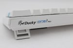 Ducky One 2 Mini Pure White v2 RGB Геймърска механична клавиатура с Cherry MX Black суичове
