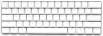 Ducky One 2 Mini Pure White v2 RGB Геймърска механична клавиатура с Cherry MX Brown суичове