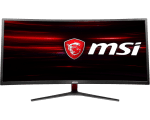 MSI Optix MAG341CQ 34" Curved, 21:9, 100 Hz, AMD FreeSync, RGB, UWQHD 1440p Геймърски монитор за компютър