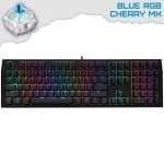 Ducky Shine 7 Blackout Геймърска механична клавиатура с Cherry MX Blue суичове