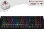 Ducky Shine 7 Blackout Геймърска механична клавиатура с Cherry MX Brown суичове