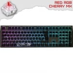 Ducky Shine 7 Gunmetal Grey Геймърска механична клавиатура с Cherry MX Red суичове