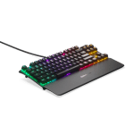 SteelSeries Apex 7 TKL Blue Геймърска механична клавиатура със SteelSeries QX2 Blue суичове